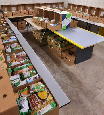 cartons prêts